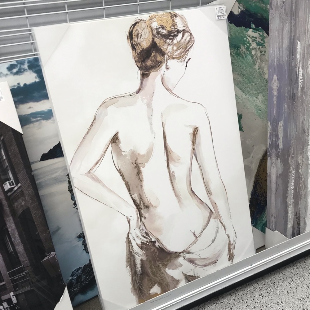 Painting of woman